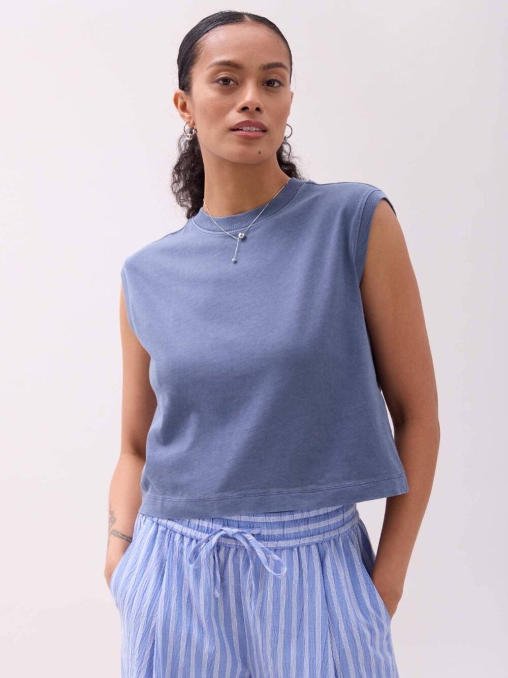 NWT RicherPoorer Relaxed Muscle Tee Sz M
